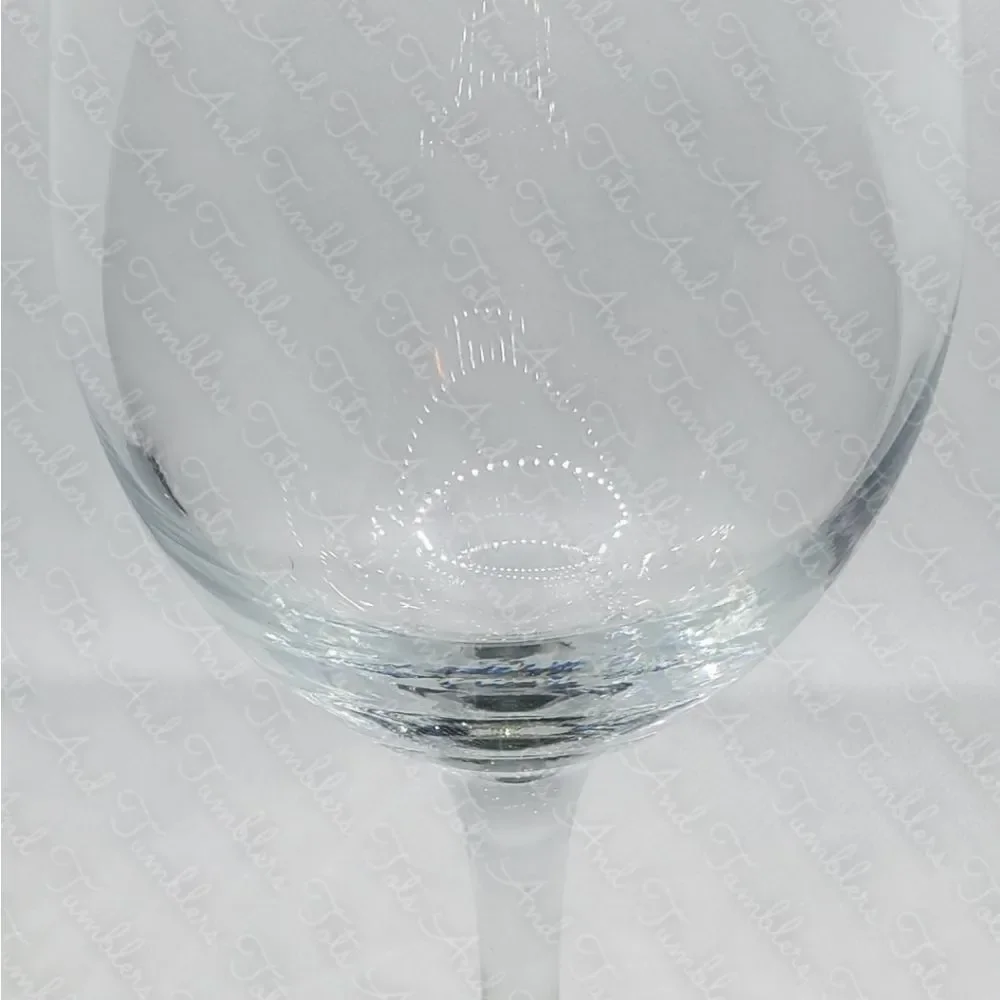 Elegant Rhinestone Wine Glass